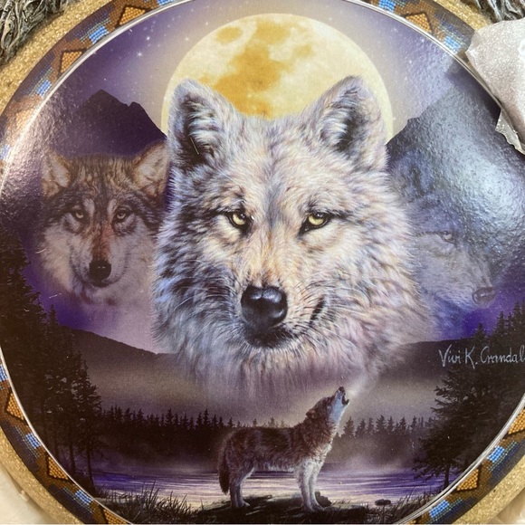 Bradford Exchange Vessel of the Spirits Collection Moonlit Vision #A0206 - Picture 4 of 12